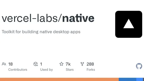 Native SDK (vercel-labs/native) featured image